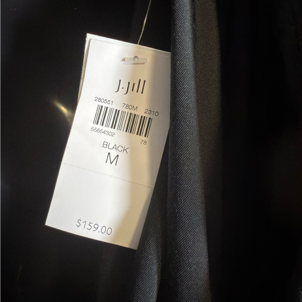 J. Jill Black Velvet Dress Jacket - Picture 5 of 5